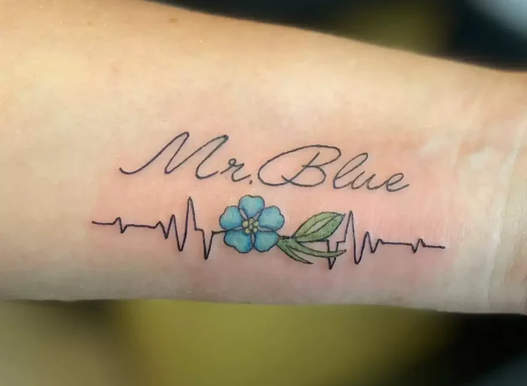 Tattoo Fineline Tekst Arm | Portfolio | Tattoo Studio Apart Waddinxveen